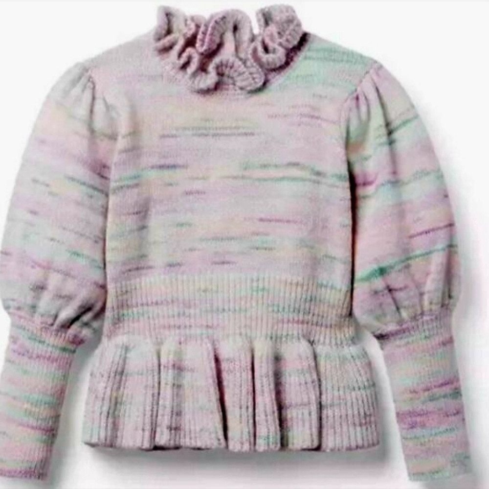 Janie and Jack Multicolor Knit Sweater Size 12